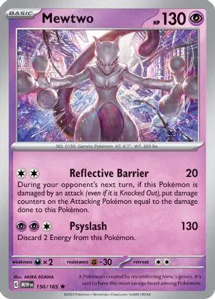 Mewtwo 150/165 - SV Scarlet & Violet 151 Reverse Holofoil
