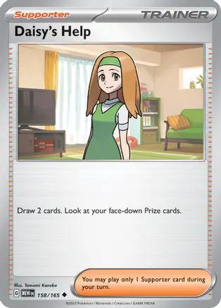 Daisy's Help 158/165 - SV Scarlet & Violet 151 Reverse Holofoil