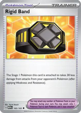 Rigid Band 165/165 - SV Scarlet & Violet 151 Reverse Holofoil