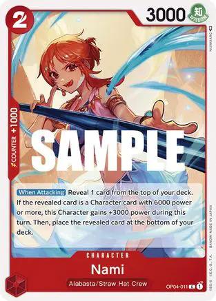 Nami (OP04-011) - Kingdoms of Intrigue