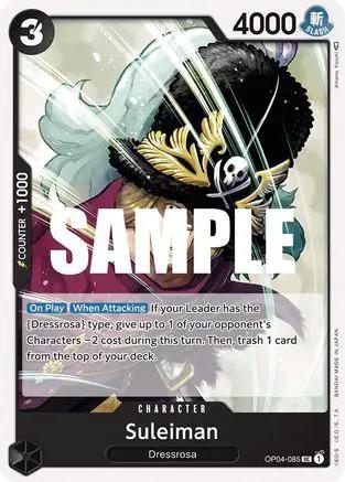 Suleiman (OP04-085) - Kingdoms of Intrigue