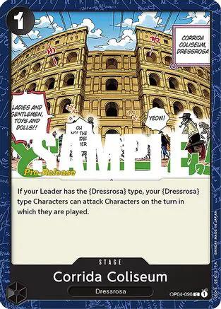 Corrida Coliseum (OP04-096) - Kingdoms of Intrigue Pre-Release Cards