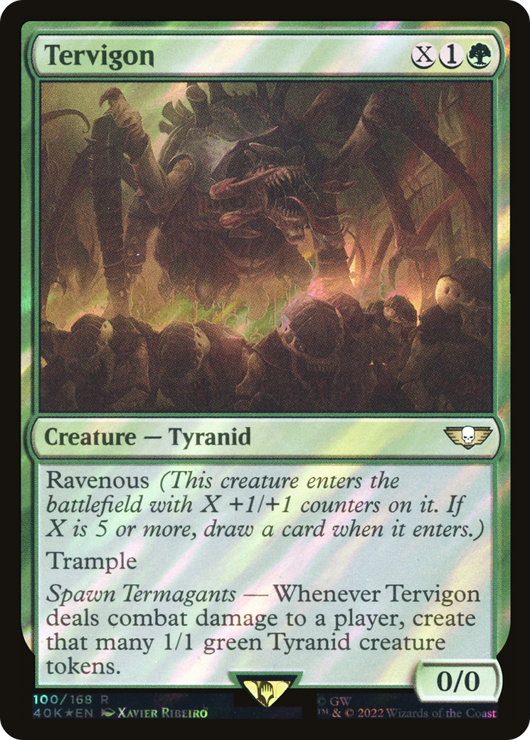 Tervigon (40K-100) - Warhammer 40,000 Commander Foil