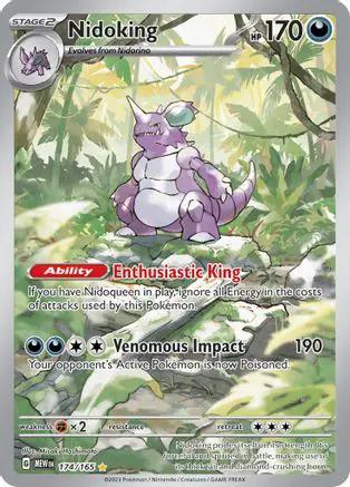 Nidoking 174/165 - SV Scarlet & Violet 151 Holofoil