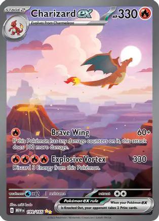 Charizard ex 199/165 - SV Scarlet & Violet 151 Holofoil