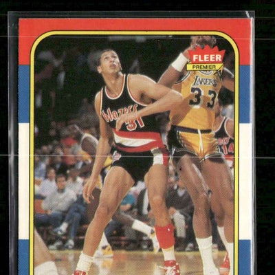 1986-87 Fleer Sam Bowie Rookie #13