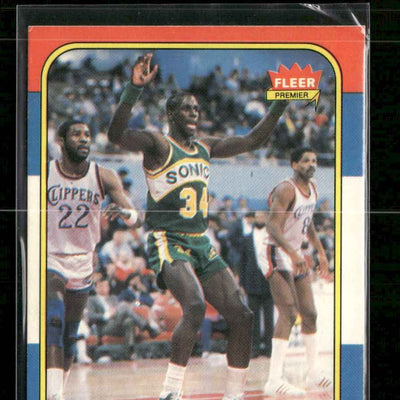 1986-87 Fleer Xavier McDaniel Rookie #72