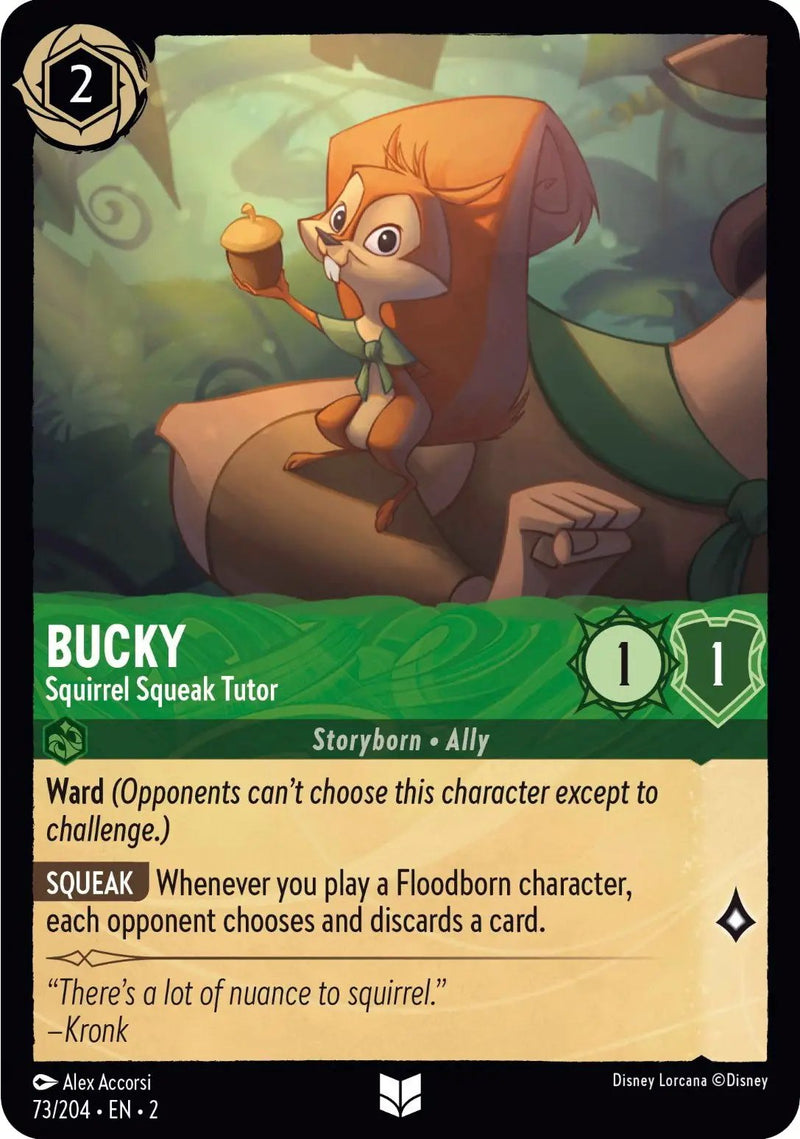 Bucky - Squirrel Squeak Tutor (73/204) - Rise of the Floodborn