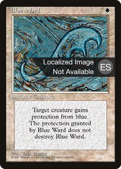 Blue Ward (4BB-) - Fourth Edition Foreign Black Border
