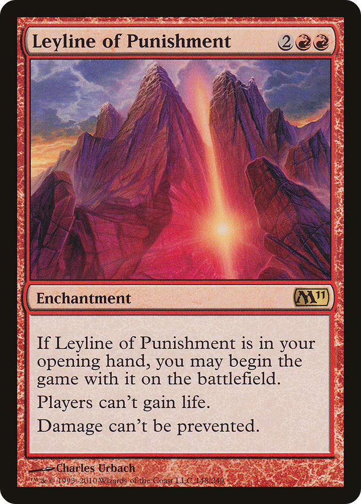 Leyline of Punishment (M11-148) - Magic 2011