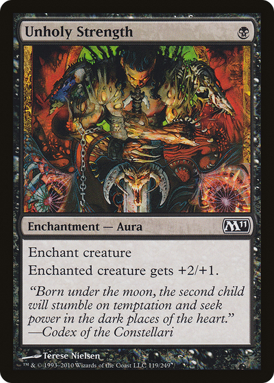 Unholy Strength (M11-119) - Magic 2011