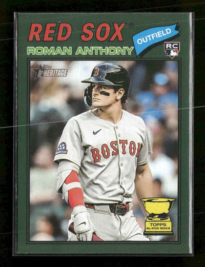 2026 Topps Heritage Dark Green Roman Anthony Rookie #86
