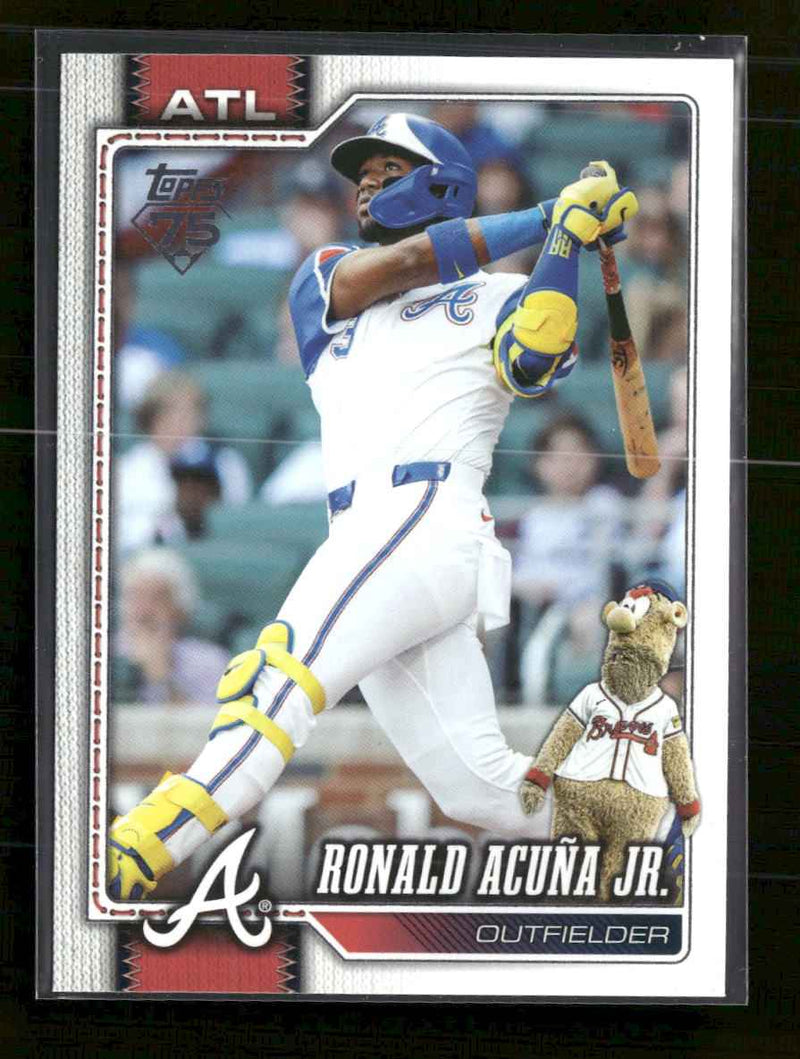 2026 Topps Mascot Variation SSP Ronald Acuña Jr. #BB7