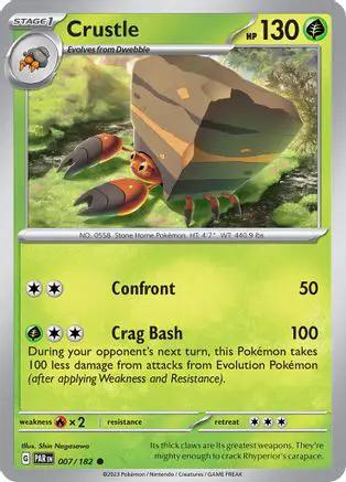 Crustle 007/182 - SV04 Paradox Rift Reverse Holofoil