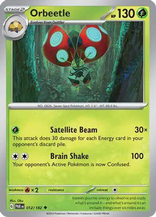 Orbeetle 012/182 - SV04 Paradox Rift Reverse Holofoil