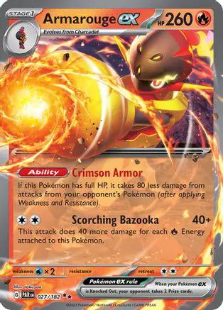 Armarouge ex 027/182 - SV04 Paradox Rift Holofoil