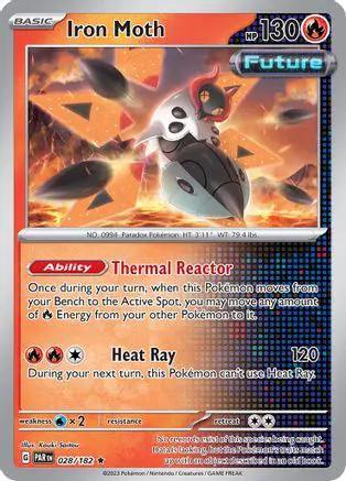 Iron Moth 028/182 - SV04 Paradox Rift Reverse Holofoil