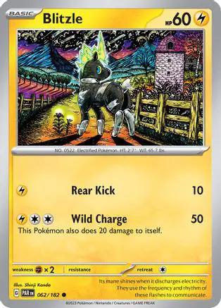 Blitzle 062/182 - SV04 Paradox Rift Reverse Holofoil