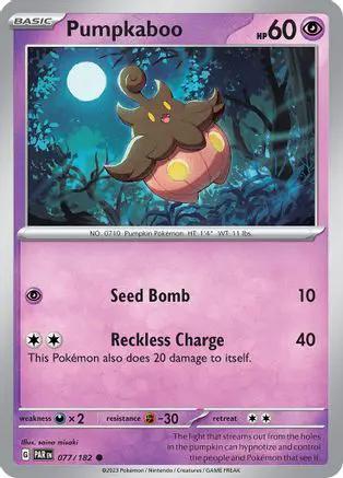 Pumpkaboo 077/182 - SV04 Paradox Rift Reverse Holofoil