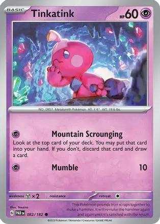 Tinkatink 082/182 - SV04 Paradox Rift