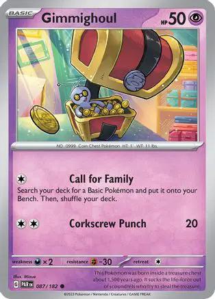 Gimmighoul 087/182 - SV04 Paradox Rift