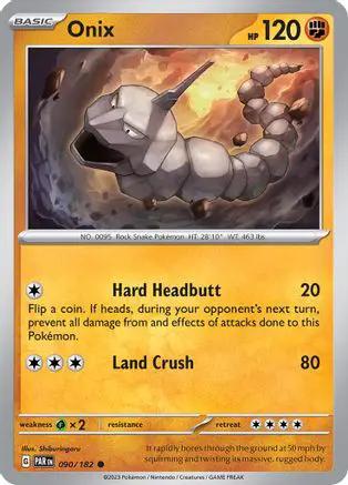Onix 090/182 - SV04 Paradox Rift Reverse Holofoil