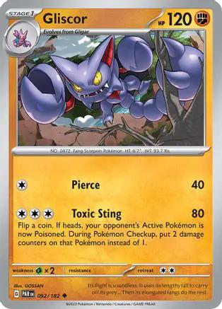 Gliscor 092/182 - SV04 Paradox Rift