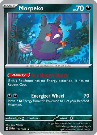 Morpeko 121/182 - SV04 Paradox Rift Reverse Holofoil