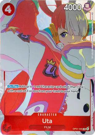 Uta (Gift Collection 2023) (OP01-005) - One Piece Promotion Cards Foil