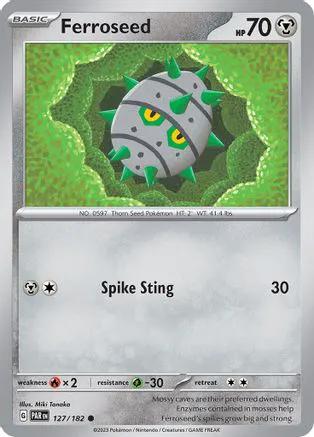 Ferroseed 127/182 - SV04 Paradox Rift Reverse Holofoil