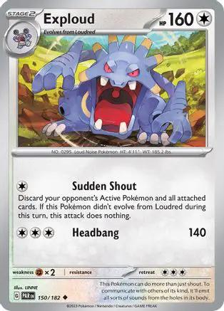 Exploud 150/182 - SV04 Paradox Rift Reverse Holofoil