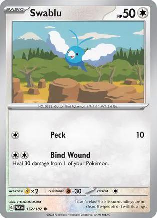 Swablu 152/182 - SV04 Paradox Rift Reverse Holofoil