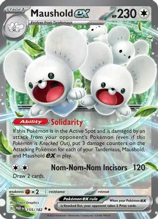 Maushold ex 155/182 - SV04 Paradox Rift Holofoil