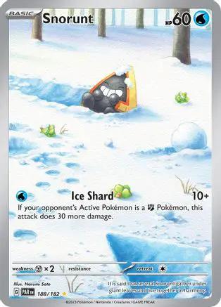Snorunt 188/182 - SV04 Paradox Rift Holofoil