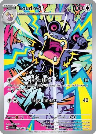 Loudred 212/182 - SV04 Paradox Rift Holofoil