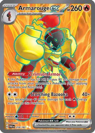 Armarouge ex 218/182 - SV04 Paradox Rift Holofoil