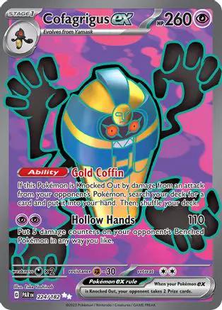 Cofagrigus ex 224/182 - SV04 Paradox Rift Holofoil