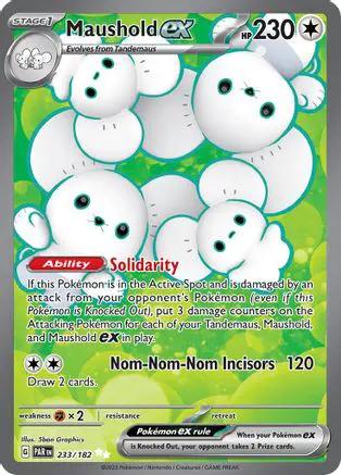 Maushold ex 233/182 - SV04 Paradox Rift Holofoil