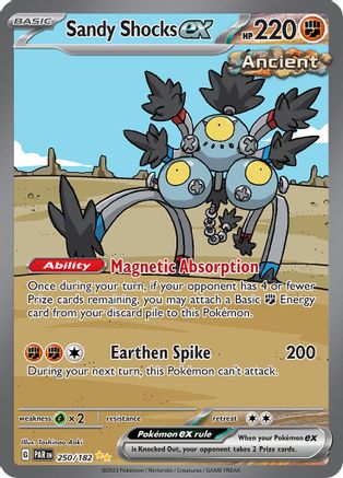 Sandy Shocks ex 250/182 - SV04 Paradox Rift Holofoil