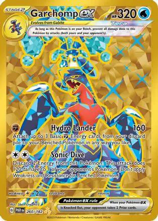 Garchomp ex 260/182 - SV04 Paradox Rift Holofoil