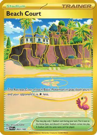 Beach Court 263/182 - SV04 Paradox Rift Holofoil