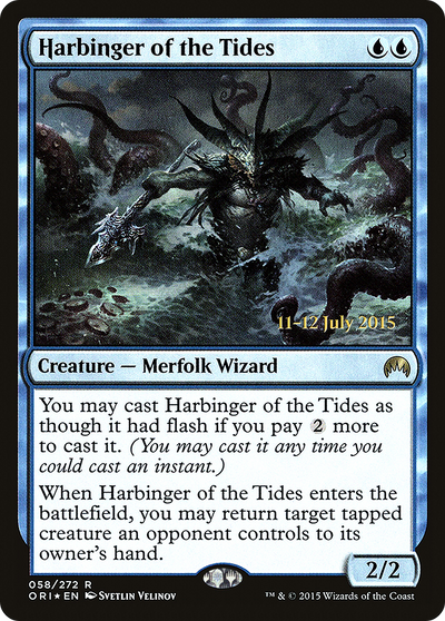 Harbinger of the Tides (PRE-58S) - Magic Origins Promos Foil