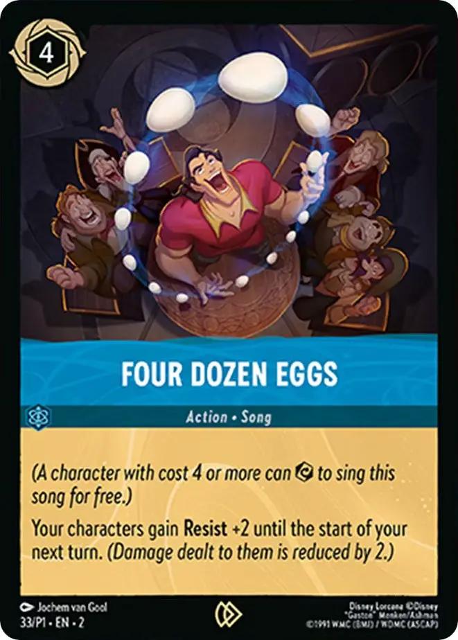 Four Dozen Eggs (33) - Disney Lorcana Promo Cards Cold Foil