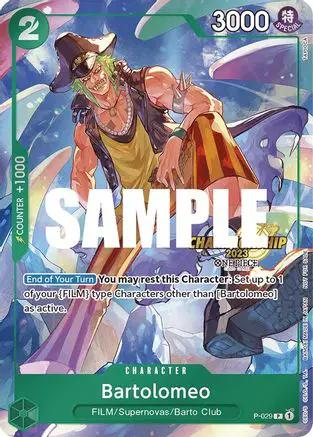 Bartolomeo (CS 2023 Event Pack) (P-029) - One Piece Promotion Cards Foil