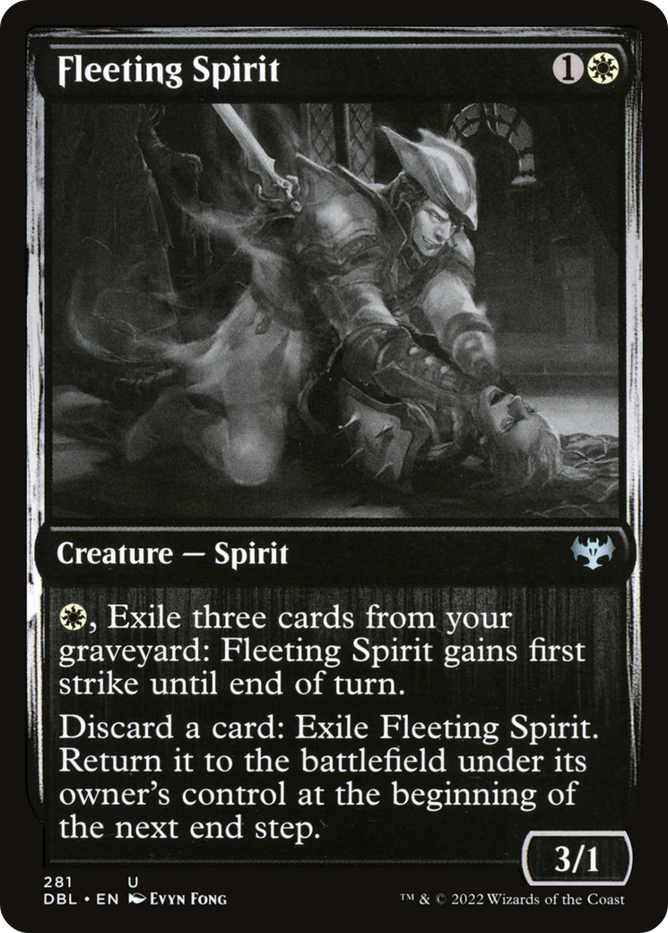 Fleeting Spirit (DBL-281) - Innistrad: Double Feature