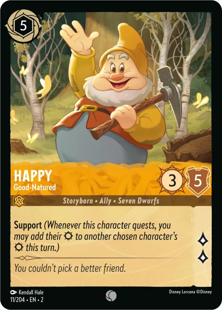 Happy - Good-Natured (11/204) - Rise of the Floodborn