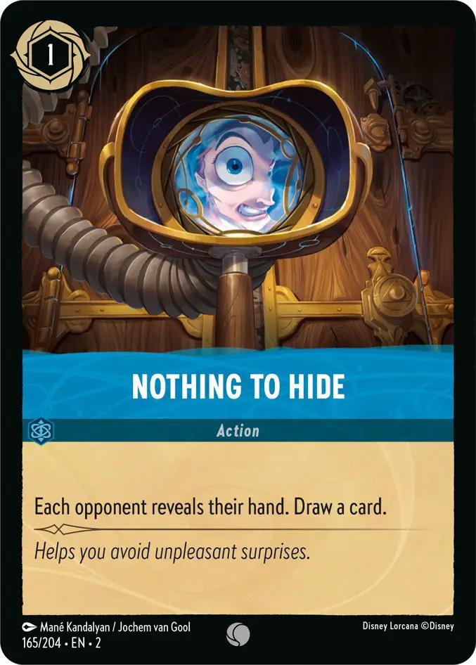 Nothing to Hide (165/204) - Rise of the Floodborn Cold Foil