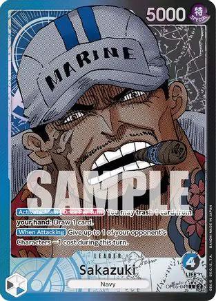 Sakazuki (Alternate Art) (OP05-041) - Awakening of the New Era Foil