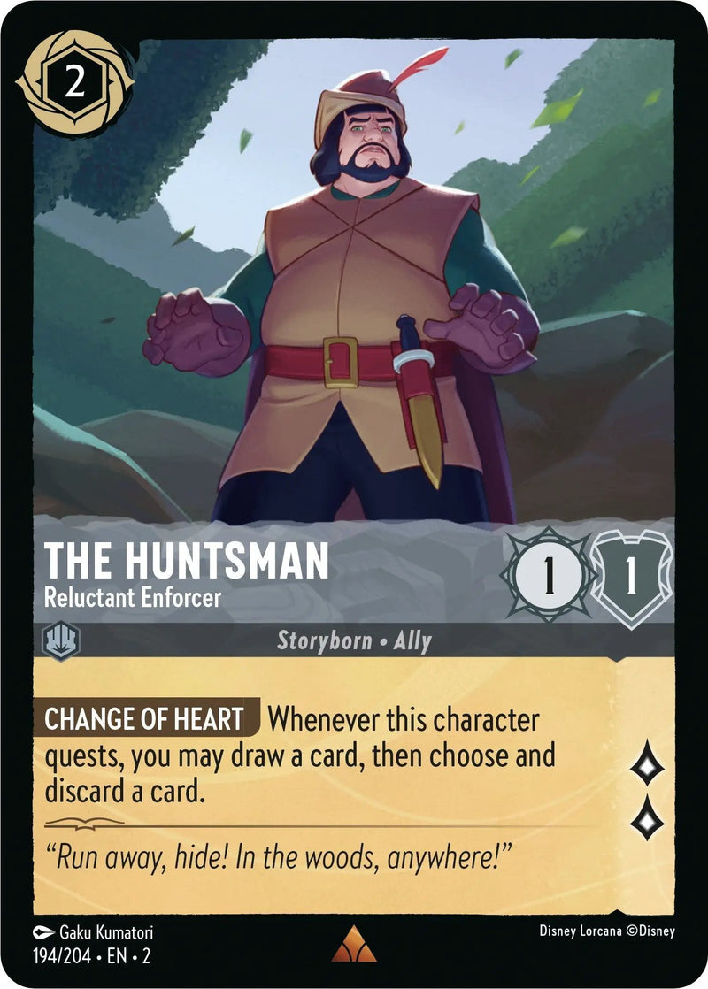 The Huntsman - Reluctant Enforcer (194/204) - Rise of the Floodborn Cold Foil