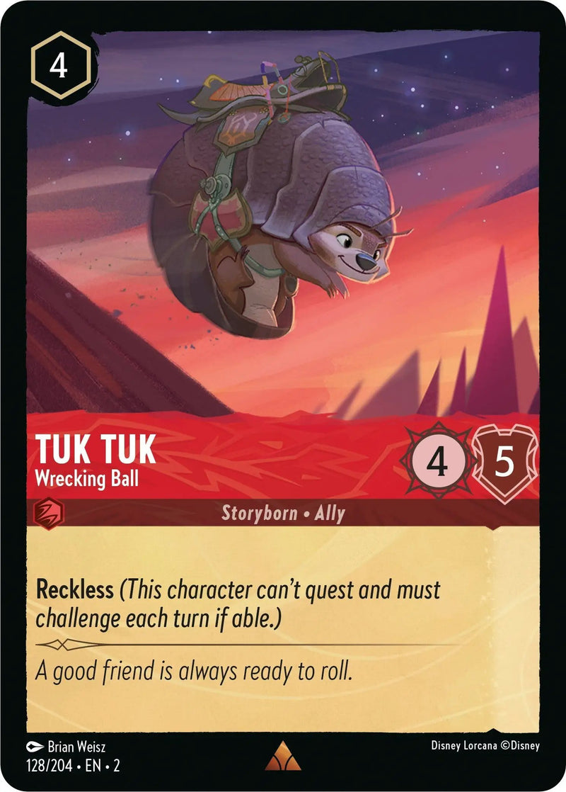 Tuk Tuk - Wrecking Ball (128/204) - Rise of the Floodborn Cold Foil